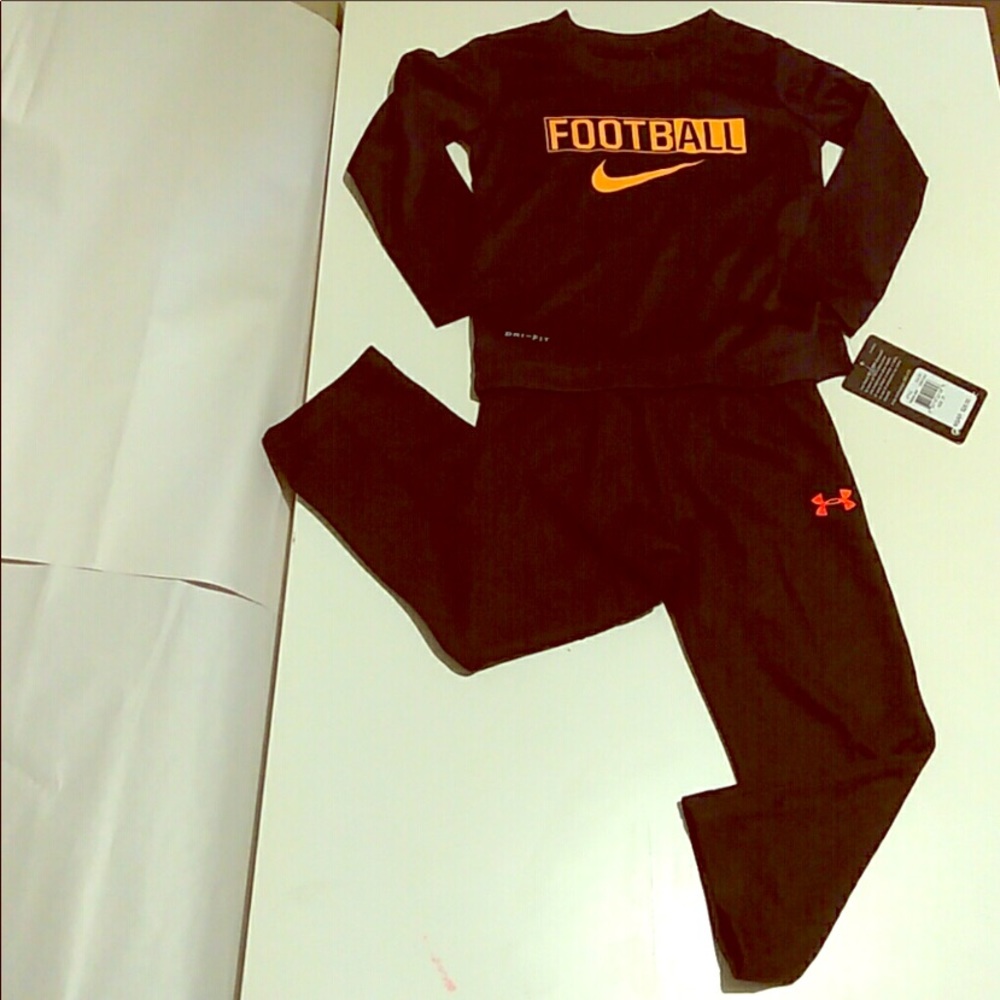 Boys Nike & Under Armour Bundle, 24 mo,Shirt+Pants